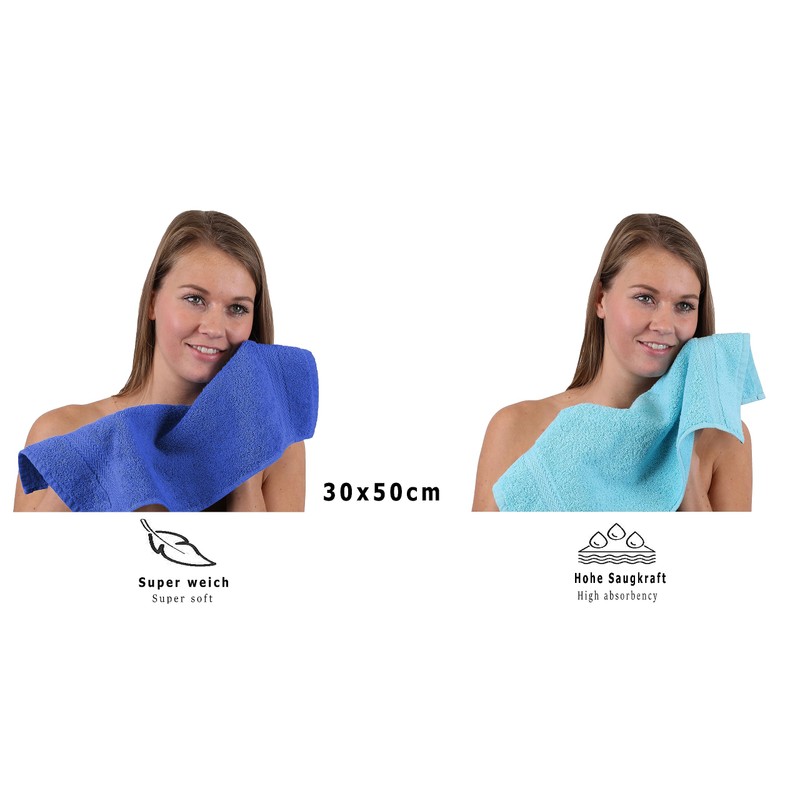 Guest Towel Set PREMIUM 10 pieces 100% cotton quality 470