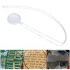 Magnifier for Reading,5X Alloy Necklace Magnifying Glass Portable Reading Pendant