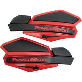 Powermadd Star Series Handguards Red/Black