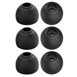 CCZ Melody Original Earbud Tips, 6 PCS/3 Pairs Replacement Ear bud Rubber Tips for kz zs10 pro, zs10 pro x, zsn pro x, castor, edx pro, zar, Tangzu Wan'er, DC01 Pro, chu 2, aria, Blessing iem (Medium)