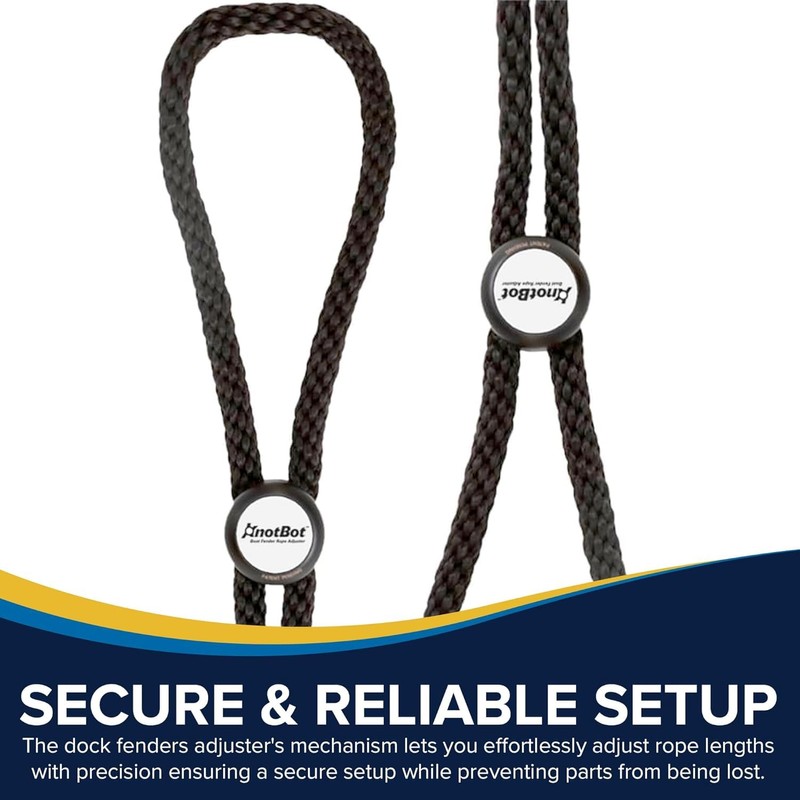 PHENDER PRO KnotBot Boat Fender Rope Adjuster - Useful Camping