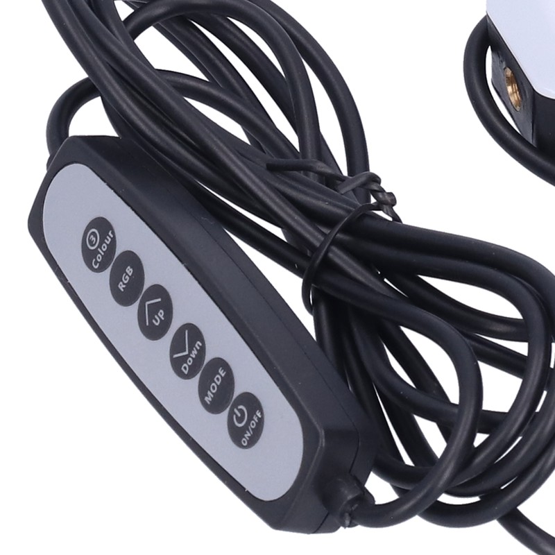 16cm LED USB Circle Light RGB Fill Light with Clamp