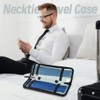 Tie Box Travel Case Men's Necktie Gift Box Rectangle Shape