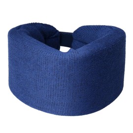 Zhiye Neck Brace Adjustable Super Soft Support Callor, M Size Cervical Collar Blue for Sleeping Relieves Pain and Pressure, fit Men, Women, Elderly