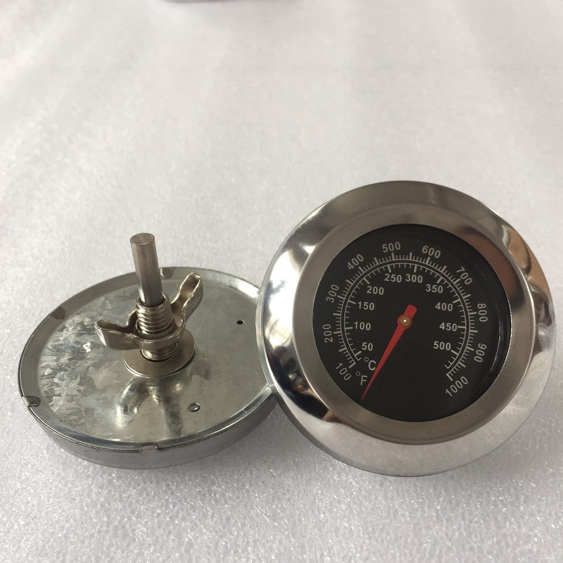 Grill Temperature Gauge High Accuracy Alloy Steel M10 Thread Clear