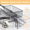 Dish Drying Rack Extendable Dish Rack Rustproof Carbon Steel with