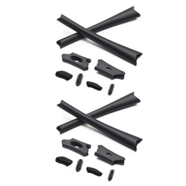 PapaViva Replacement Nose Pieces & Ear Socks Rubber Kits for Oakley Flak Jacket OO9008/Flak Jacket XLJ OO9009