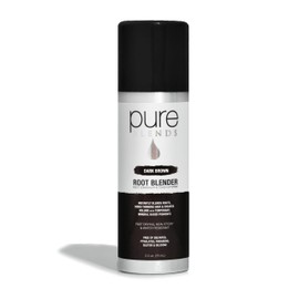 Pure Blends Root Blender – Dark Brown Root Touch-Up Spray for Grays & Roots | Instant Color Concealer for Brunette Hair, Fast-Drying, Natural-Looking Finish