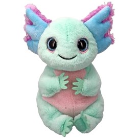 Ty Beanie Bellies Alex The Pastel Axolotl - 6"