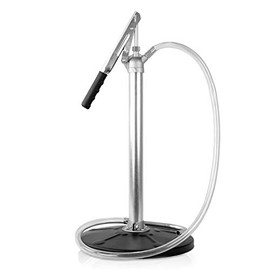 TERA PUMP Heavy Duty Brass Steel Manual Fast Flow Lever-Action Pail Can Bucket Pump Compatible Liquids Oil Motor, Gear, Transmission, Fits 5 Gallon Pails