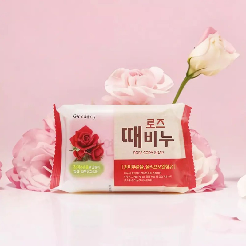Taekwang Distribution 태광유통 때비누 목욕비누 샤워비누 라벤더향 로즈향 오이향 150g
