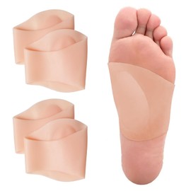 XINIFOOT Fußgewölbebandage, orthopädische Linderung bei Plattfüßen und Schmerzen im Fußgewölbe, Unisex, Unterstützung für Männer und Frauen (klein, 2 Paar)