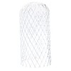Tiardey 4 pieces gutter protection sieve aluminium downpipe mesh filter