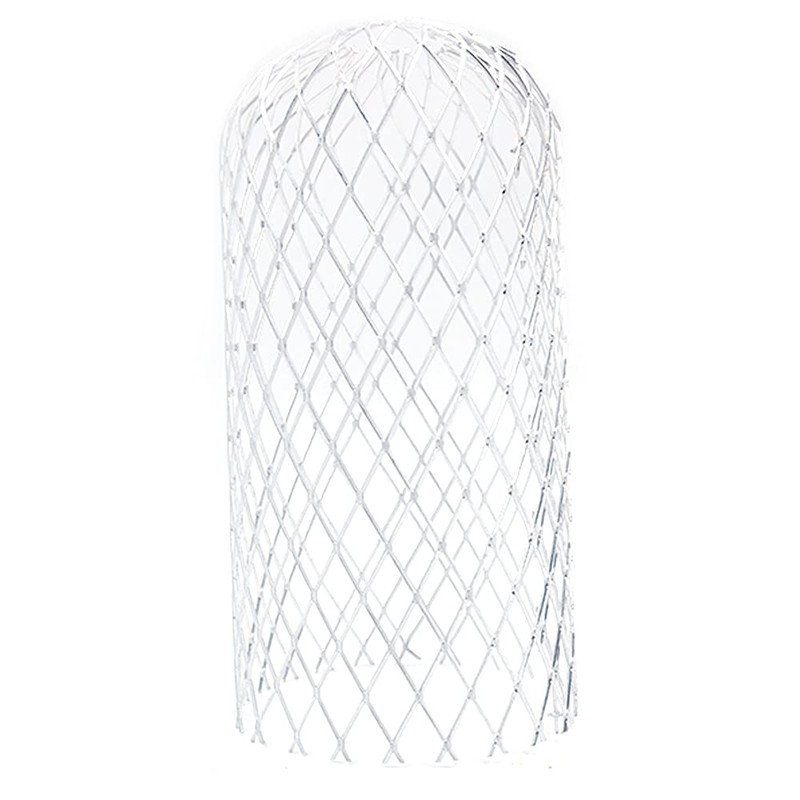 Tiardey 4 pieces gutter protection sieve aluminium downpipe mesh filter