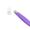 Beter Beter Set plucking tweezers Soft Touch in Purple, 2