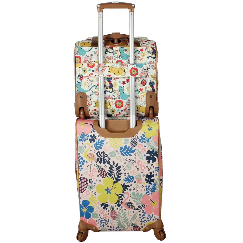 Lily Bloom Designer 15 Inch Carry On - Weekender Overnight