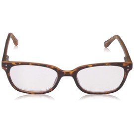 Foster Grant Womens Sheila E.readers Reading Glasses Blue Light Filtering, Tortoise/Transparent, 50 Mm US