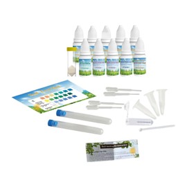 Fenteer Soil Test Kit Soil Tester Easy to Use, PH Nitrogen Phosphorous Potassium, with Soil Sampling Spoon Test Tube for Garden, Lawn