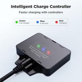 20W 12Volt Solar Battery Charger, Solar Battery Trickle Charger Maintainer with Charge Controller+360°Adjustable Mount Bracket, Callsun Solar Panel Kit Waterproof for Car Boat Marine RV Trailer