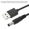 MECCANIXITY USB to DC Power Cable 3A 5V DC Power