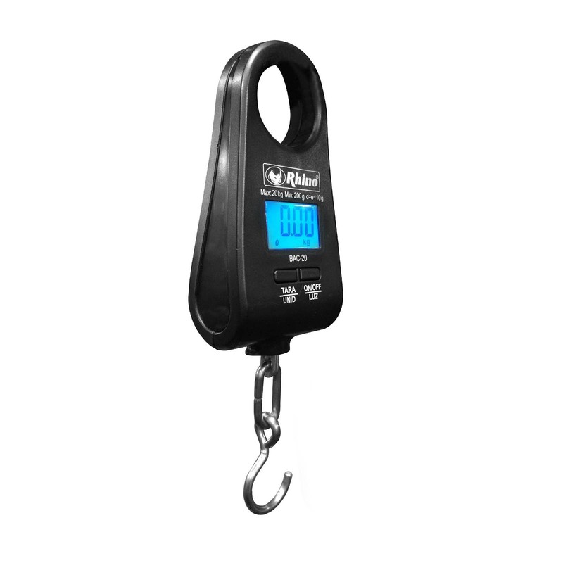 Rhino BAC-20 Báscula Electrónica Colgante Capacidad 20kg/10g