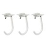 Alberts 800857 Bicycle Hook Curved Blue Galvanised Hook Depth 90