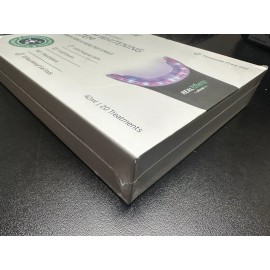 Primal Life Organics Real White Teeth Whitening System Red blue LED light Sealed