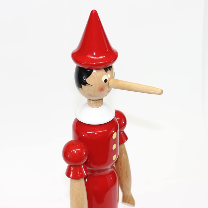 Mastro Geppetto Pinocchio 20" (50cm) Wooden Toy