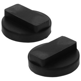 FELTECHELECTR 2pcs Jack Rubber Blocks Floor Jack Pad Stand Pads Vehicle Lifts Car Stands
