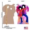 Advanced Graphics 70's Dance Couple Stand-in Life Size Cardboard Cutout