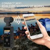HalePower 4K HD Pocket Camera with Rotatable Wide Angle Lens,