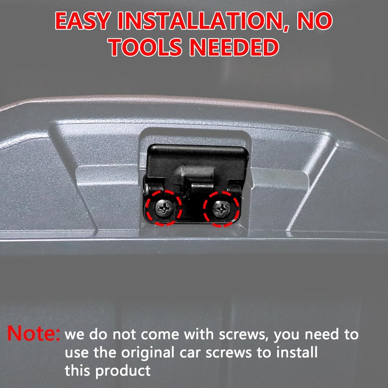 JHD-TOGO Center Console Metal Latch Compatible with Toyota 4Runner 2010-2020