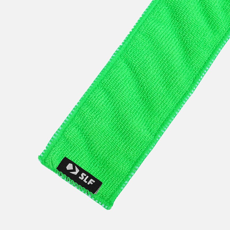 SLEEFS Hot Green Thin Football Towel with Logo