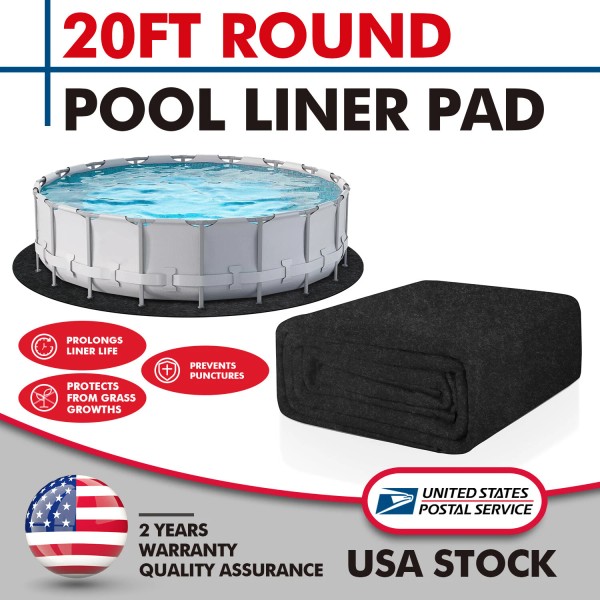 MODIGT MGT 20 FT Round Pool Liner Pad for Above
