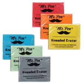 Mr. Pen- Kneaded Eraser, Gray, Kneaded Erasers for Artists, Gum Eraser, Art Eraser, Kneadable Erasers, Moldable Eraser,
