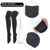 Hicdaw 10 Pair Long Socks Over Knee Thigh High Stockings