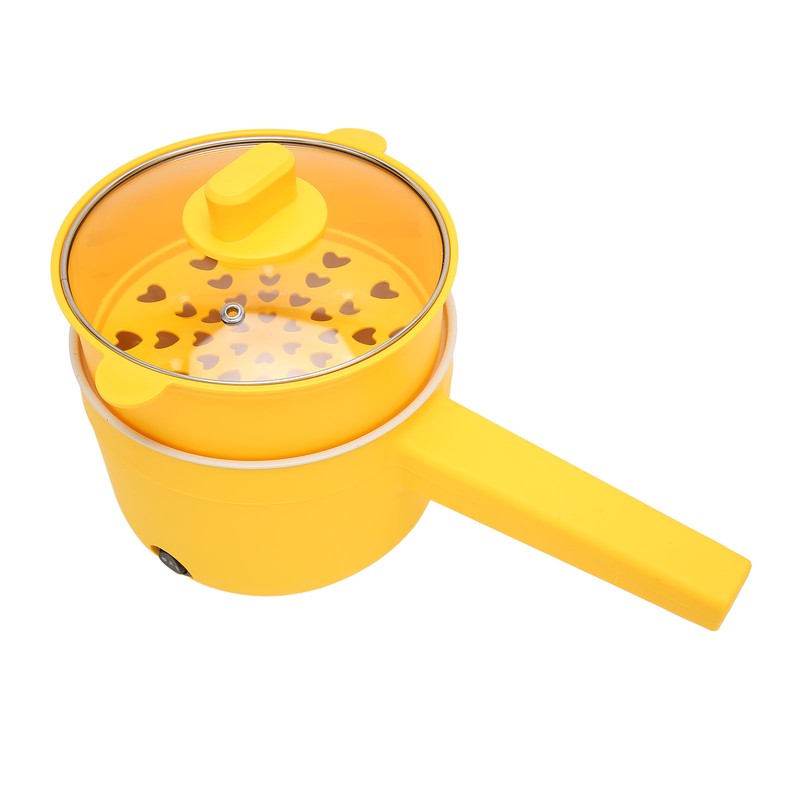 1.8L Multifunctional Electric Pot Annular Heating Tube Long Handle Double