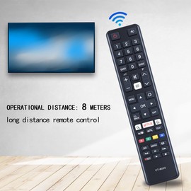 CT-8053 Replacement Remote Control for Toshiba TV CT8053 RC48121 43U5663DG 49U5663DG 49U6663DG 49U6763DG 55U6663DG 55U8663DG 55U7763DA 65U6663DG DG 65UDG 6763DG 65U8663DG 48U7653DB