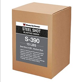 Steel Shot S-390 - Blasting Media - Medium Size Shot (15lb)