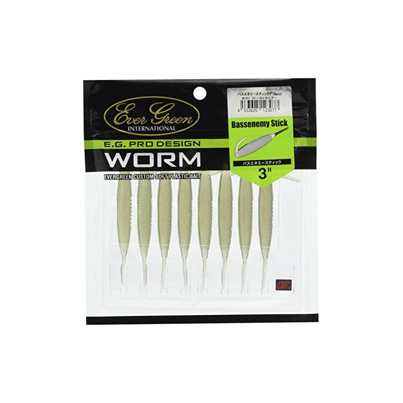 EVERGREEN Bath Enemy Stick 3" #121 Roast Clear