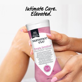 Summer's Eve Cleansing Wash, Simply Sensitive Scent, 444 milliliter (Pack of 1)