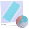 FOMIYES 72pcs Hair Extension Tabs Double Sided Tape for Wigs
