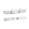 Aluminum Front Rear Bumper for 1/30 Axial SCX30 K10 (Chrome)
