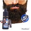 Mokeru Beard Dye Shampoo for Men Beard Dying Removal White