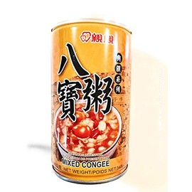 Chin Chin Dessert Huit Tresors Mixed Congee 12 Oz ( 6 Pack)親親八寶粥