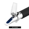 QWORK® Salinity Refractometer, Salt Water Tester Hydrometer with Two Scales
