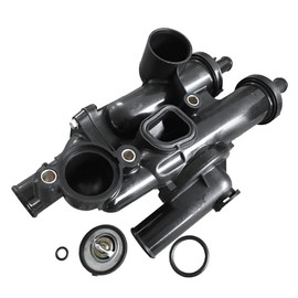 Thermostat W/Housing Assembly For 2007-2014 Chrysler 200 Sebring For 2007-2018 Dodge Avenger Caliber Journey For 2007-2017 Jeep Compass Patriot 1.8L 2.0L 2.4L L4 3.6L V6 902-319 68003582AB