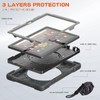 360 ° Rotation Portable Case for Fire HD 10 2023