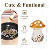 Ceramic Mushroom Salt and Pepper Shakers Set – Whimsical Kitchen