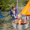 60 Inch Extra Large Fire Pit Ring for Outside, Heavy